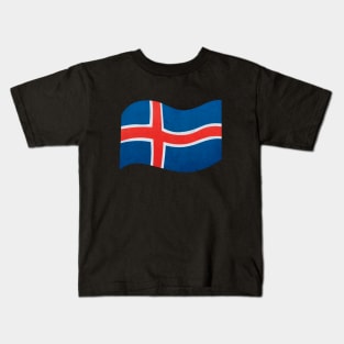 The flag of Iceland Kids T-Shirt